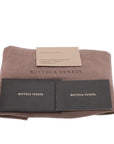 Pre-Loved Intrecciato Clutch Clutch Intrecciato Leather with Silver Hardware, Coral Red
