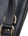 Pre-Loved Abbey D-Ring Tote Leather with Gold Hardware, Black