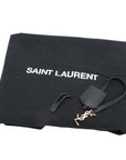 Pre-Loved Shopping Tote Leather with Gold Hardware, Black