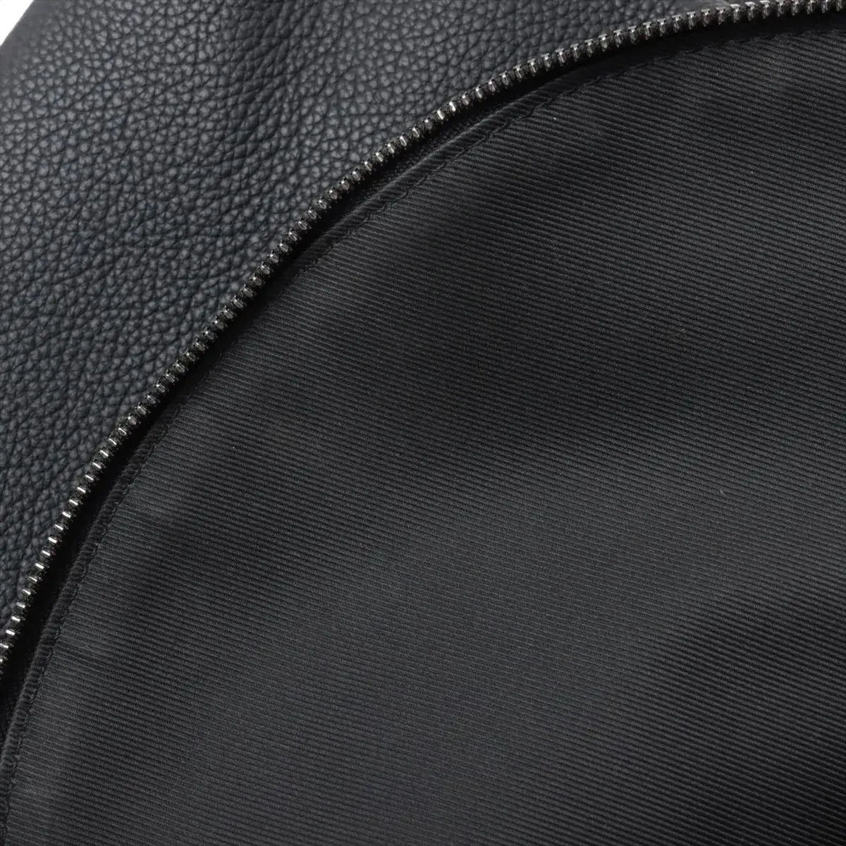 Pre-Loved Takeoff Backpack Leather with Black Hardware, Black