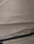 Pre-Loved Saint Louis Tote Goyardine Coated Canvas PM with Silver Hardware, Navy