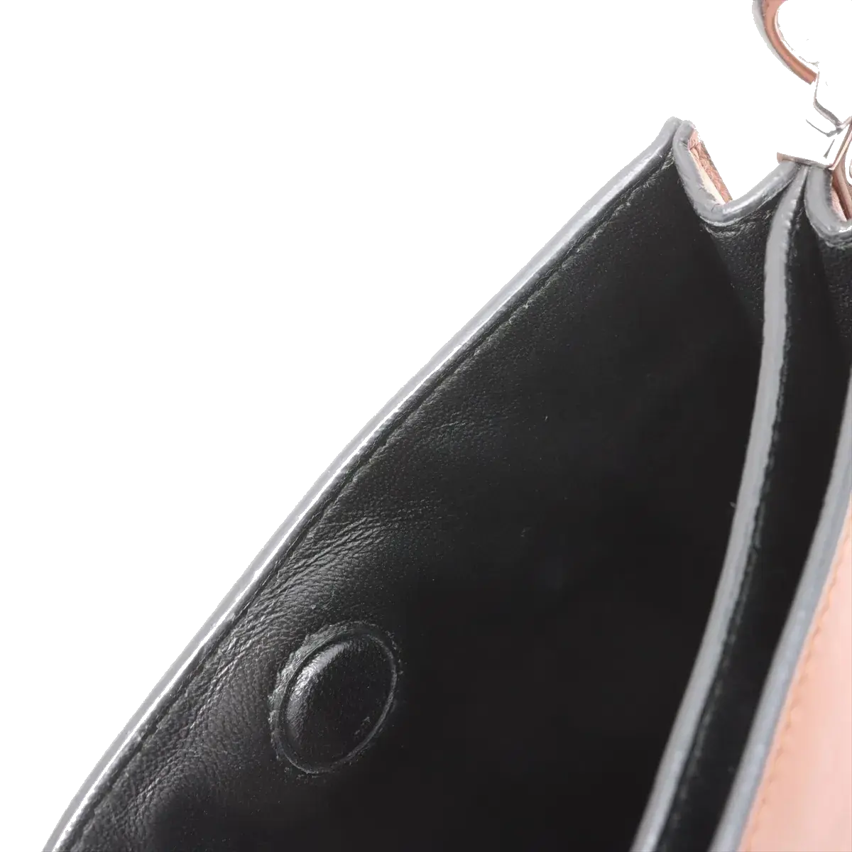 Pre-Loved Margit Handbag Leather Small with Silver Hardware, Brown