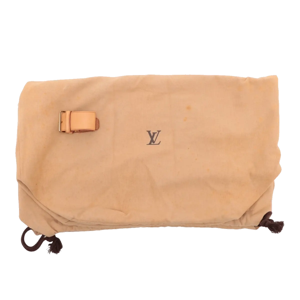 Pre-Loved Keepall Bandoulière Travel Bag Monogram Coated Canvas 55 with Gold Hardware, Brown