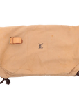 Pre-Loved Keepall Bandoulière Travel Bag Monogram Coated Canvas 55 with Gold Hardware, Brown