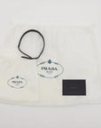 Pre-Loved Cleo Spazzolato Crossbody Bag Leather Small with Silver Hardware, Black