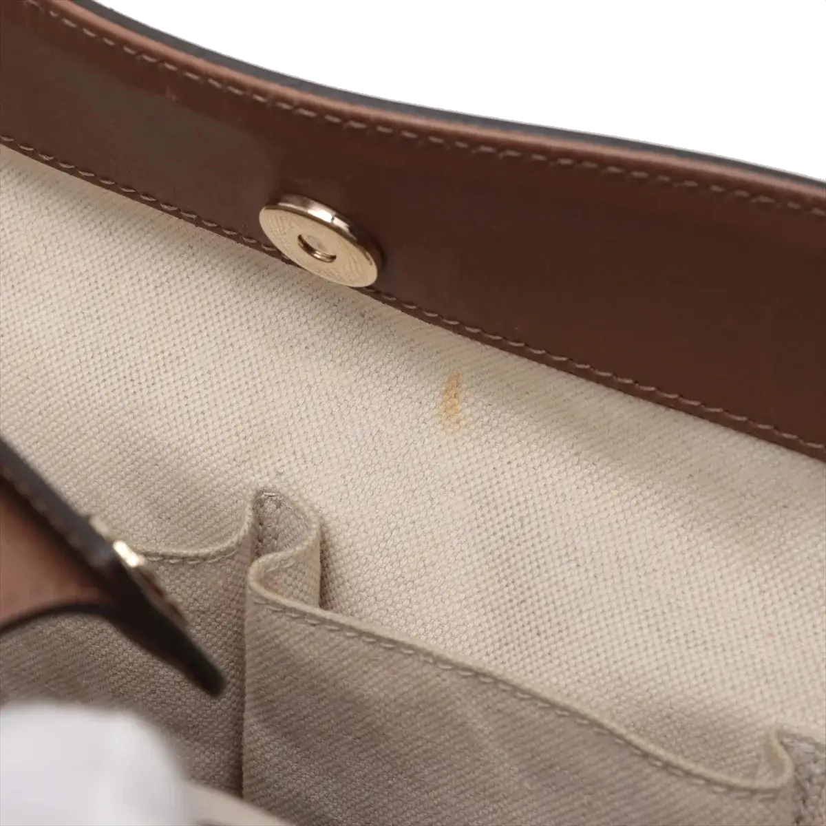 Pre-Loved Craft Tote Denim with Gold Hardware, Blue