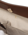 Pre-Loved Craft Tote Denim with Gold Hardware, Blue