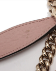 Pre-Loved Soho Shoulder Bag Leather Medium with Gold Hardware, Pink