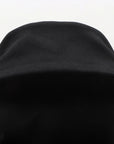 Pre-Loved City Backpack Backpack Canvas Plain with Silver Hardware, Black