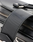 Pre-Loved Pont Neuf Handbag Leather GM with Silver Hardware, Black