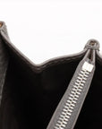 Pre-Loved Dionysus Super Mini Crossbody Bag Leather with Aged Silver Hardware, Gray