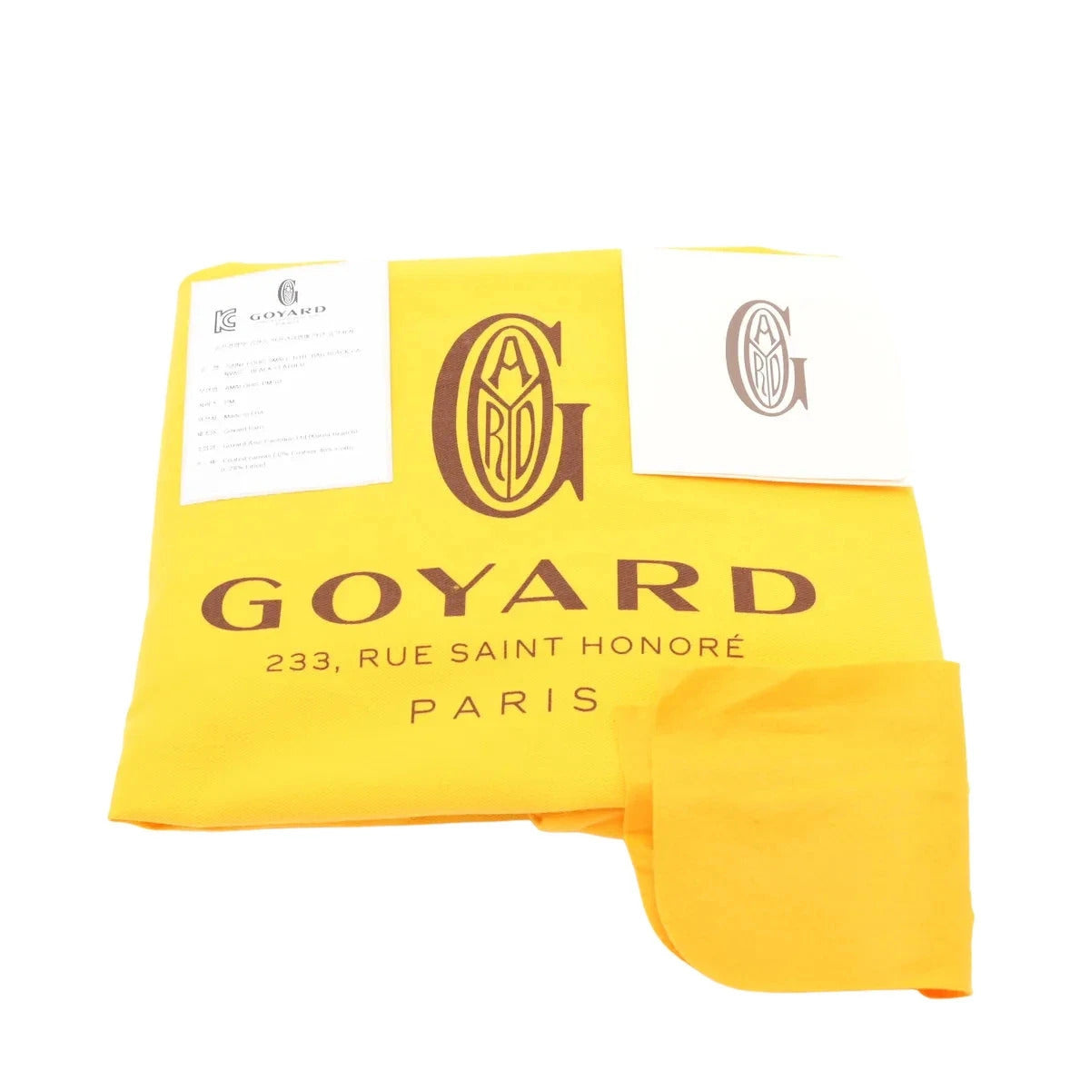 Pre-Loved Saint Louis Tote Goyardine Chevron Coated Canvas GM with Silver Hardware, Black/Brown