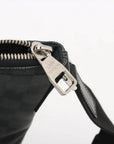 Pre-Loved Mick Crossbody Bag Damier Coated Canvas PM with Silver Hardware, Black / Graphite