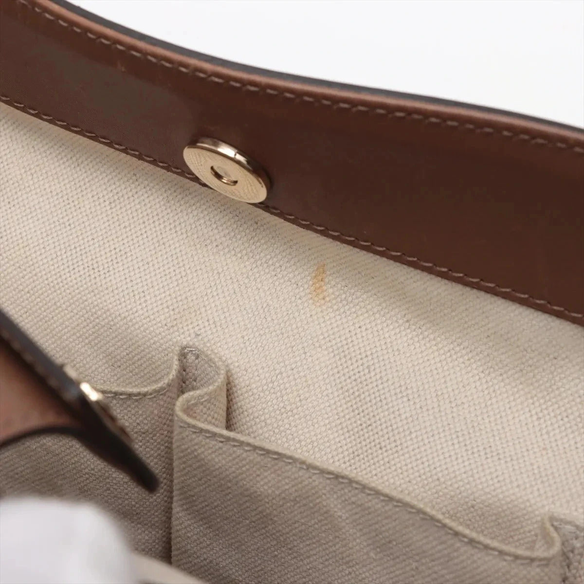 Pre-Loved Craft Tote Denim with Gold Hardware, Blue