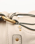 Pre-Loved Paddington Handbag Leather Medium with Aged Gold Hardware, Ivory