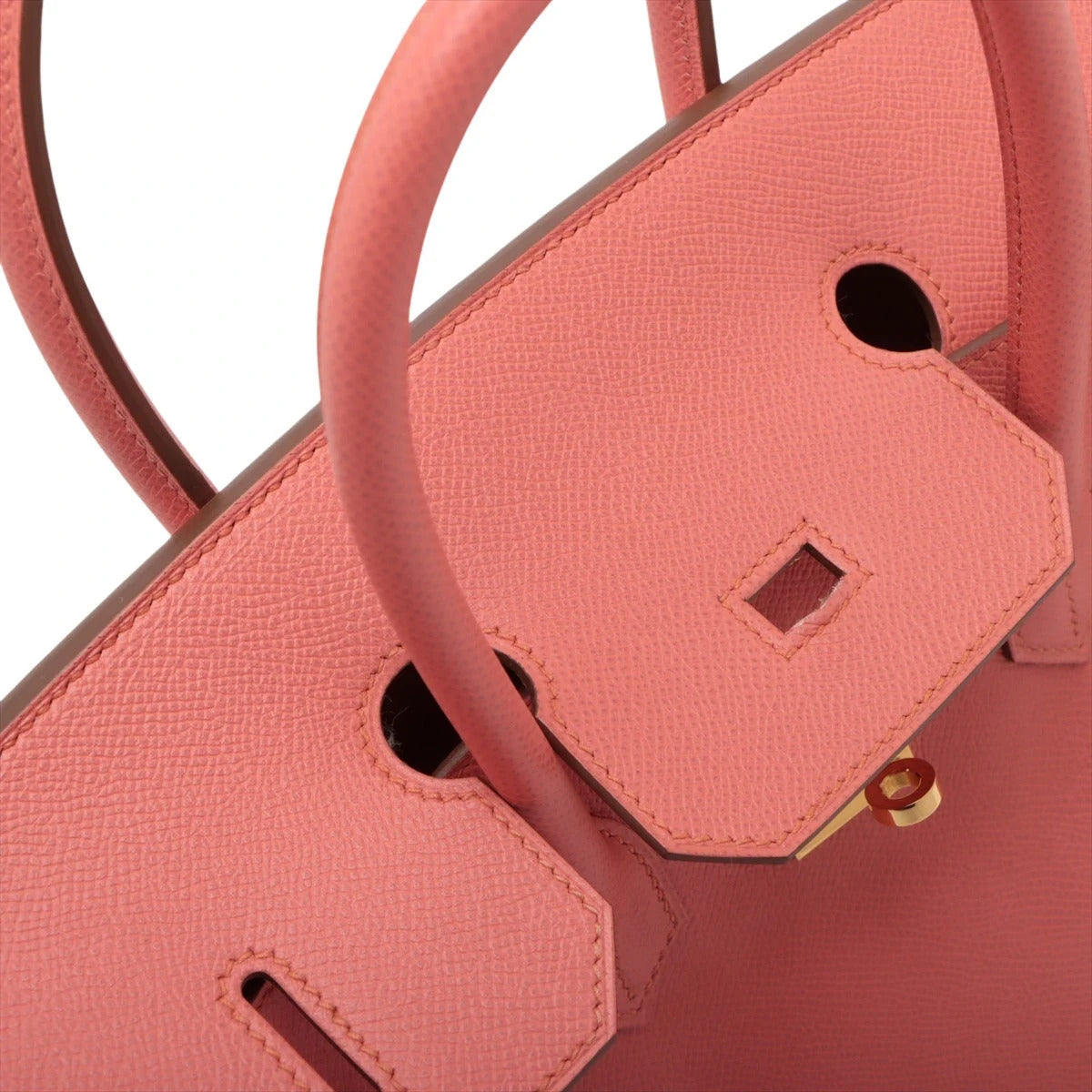 Pre-Loved Birkin Handbag Leather 35 with Gold Hardware, Pink