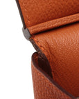 Pre-Loved Birkin Handbag Leather 35 with Palladium Hardware, Orange
