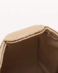 Pre-Loved Bamboo Handbag Leather with Gold Hardware, Beige