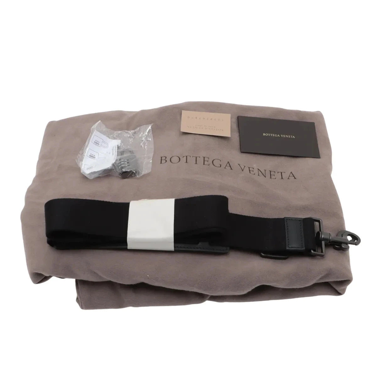 Pre-Loved Intrecciato Boston Duffle Duffle Bag Intrecciato Leather Large with Aged Silver Hardware, Black