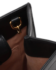 Pre-Loved Diana Bamboo Tote Leather Small with Gold Hardware, Black