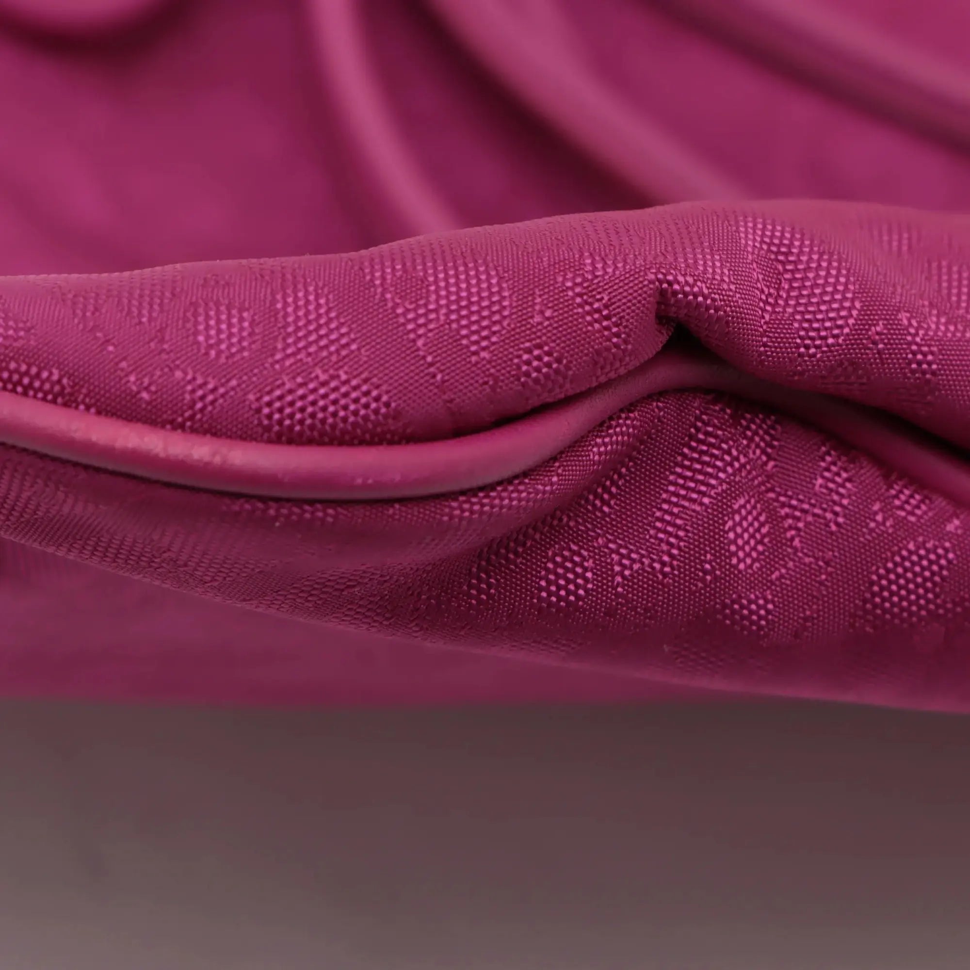 Pre-Loved Diorissimo Tote Oblique Coated Canvas with Silver Hardware, Magenta