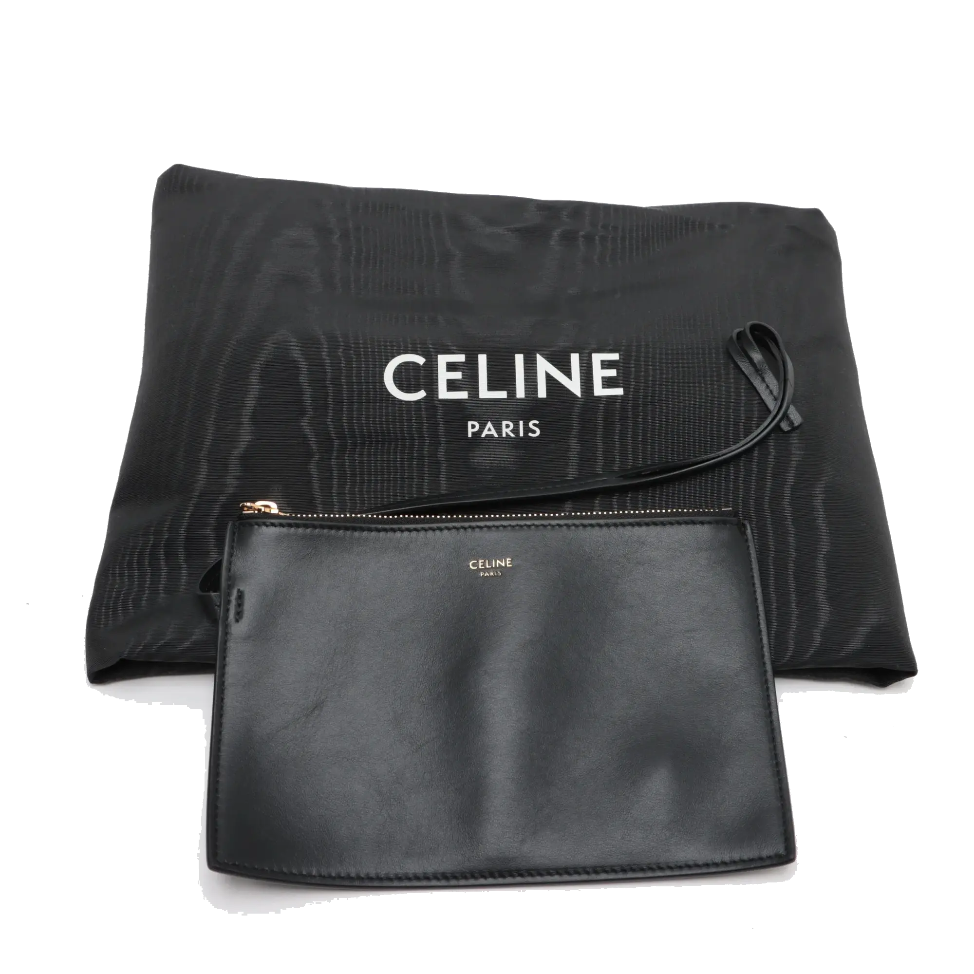 Pre-Loved Bucket 16 Bucket Bag Leather with Gold Hardware, Black