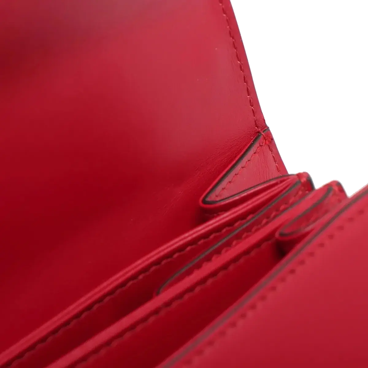 Pre-Loved Zumi Shoulder Bag Leather Small with Gold Hardware, Red