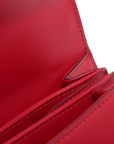 Pre-Loved Zumi Shoulder Bag Leather Small with Gold Hardware, Red