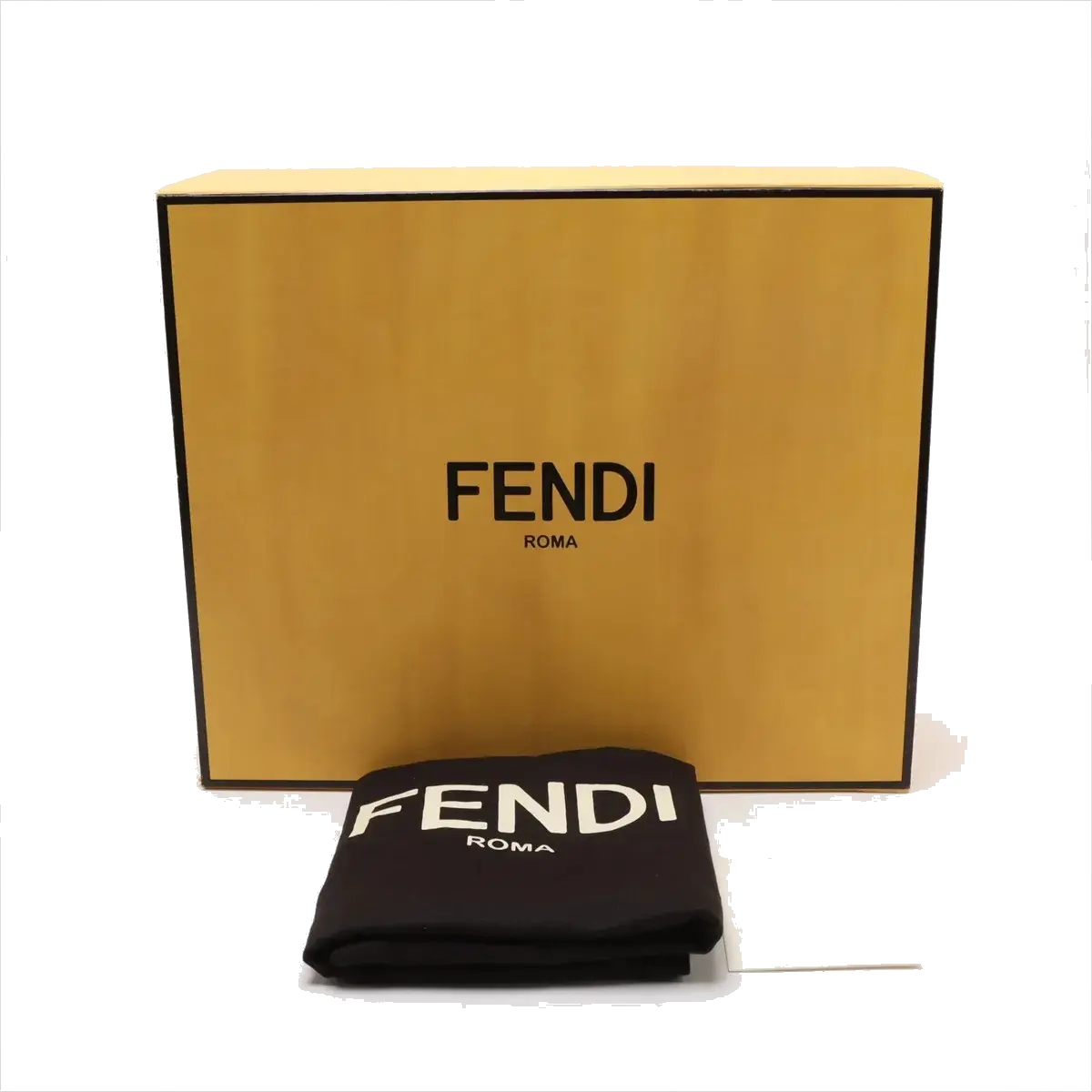 Pre-Loved Mamma Baguette (Fendi x Porter) Shoulder Bag Nylon Large with Gold Hardware, Black