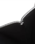 Pre-Loved Cushion Anagram Tote Tote Anagram Canvas Coated with Silver Hardware, Grey and Navy