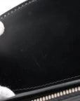 Pre-Loved Pont Neuf Handbag Leather GM with Silver Hardware, Black
