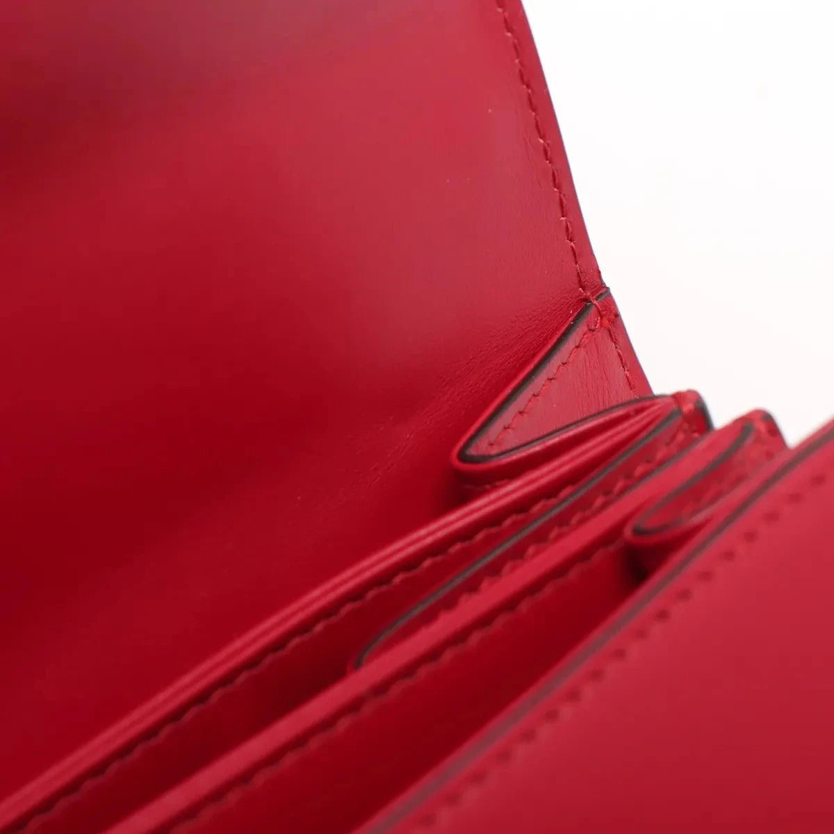 Pre-Loved Zumi Shoulder Bag Leather Small with Gold Hardware, Red