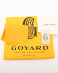 Pre-Loved Saint Louis Tote Goyardine Coated Canvas GM with Silver Hardware, Black