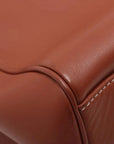 Pre-Loved Soft 16 Shoulder Bag Leather Large with Gold Hardware, Tan