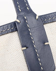 Pre-Loved Saint Louis Tote Goyardine Coated Canvas PM, Navy Blue