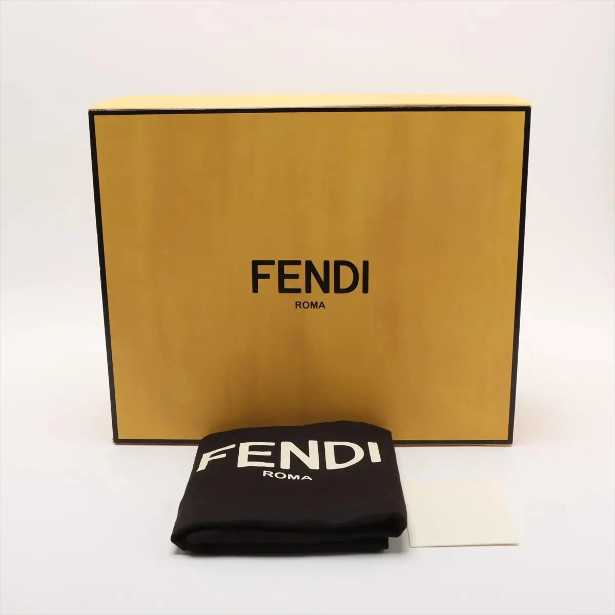 Pre-Loved Mamma Baguette (Fendi x Porter) Shoulder Bag Nylon Large with Gold Hardware, Black