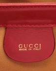 Pre-Loved Handbag Leather with Gold Hardware, Red