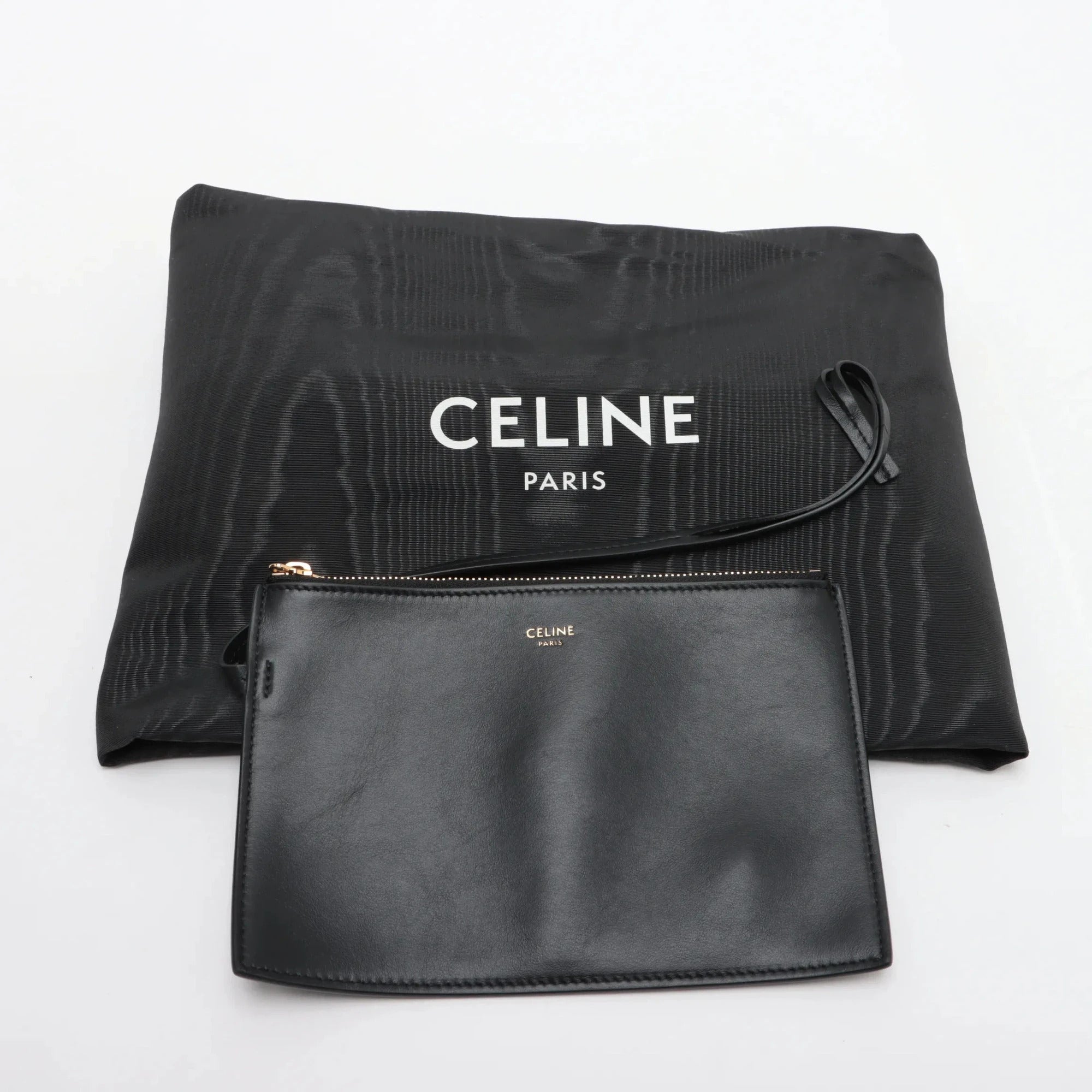 Pre-Loved Bucket 16 Bucket Bag Leather with Gold Hardware, Black