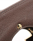 Pre-Loved Blondie Shoulder Bag GG Supreme Coated Canvas with Gold Hardware, Beige/Ebony