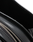 Pre-Loved Pont Neuf Handbag Leather GM with Silver Hardware, Black