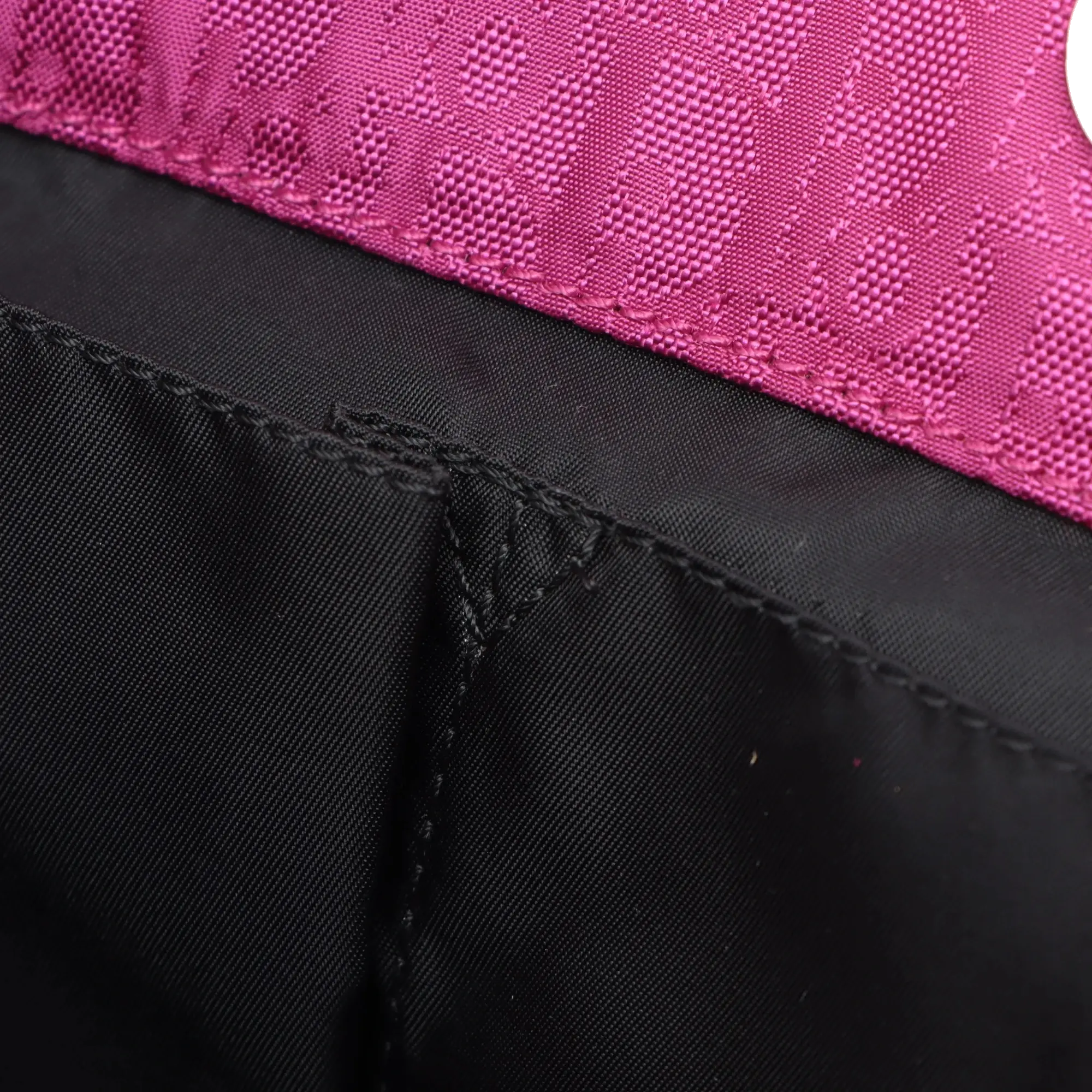 Pre-Loved Diorissimo Tote Oblique Coated Canvas with Silver Hardware, Magenta