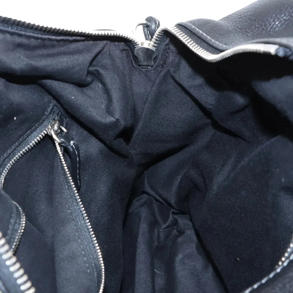 Pre-Loved Paddington Handbag Leather with Aged Gold Hardware, Black