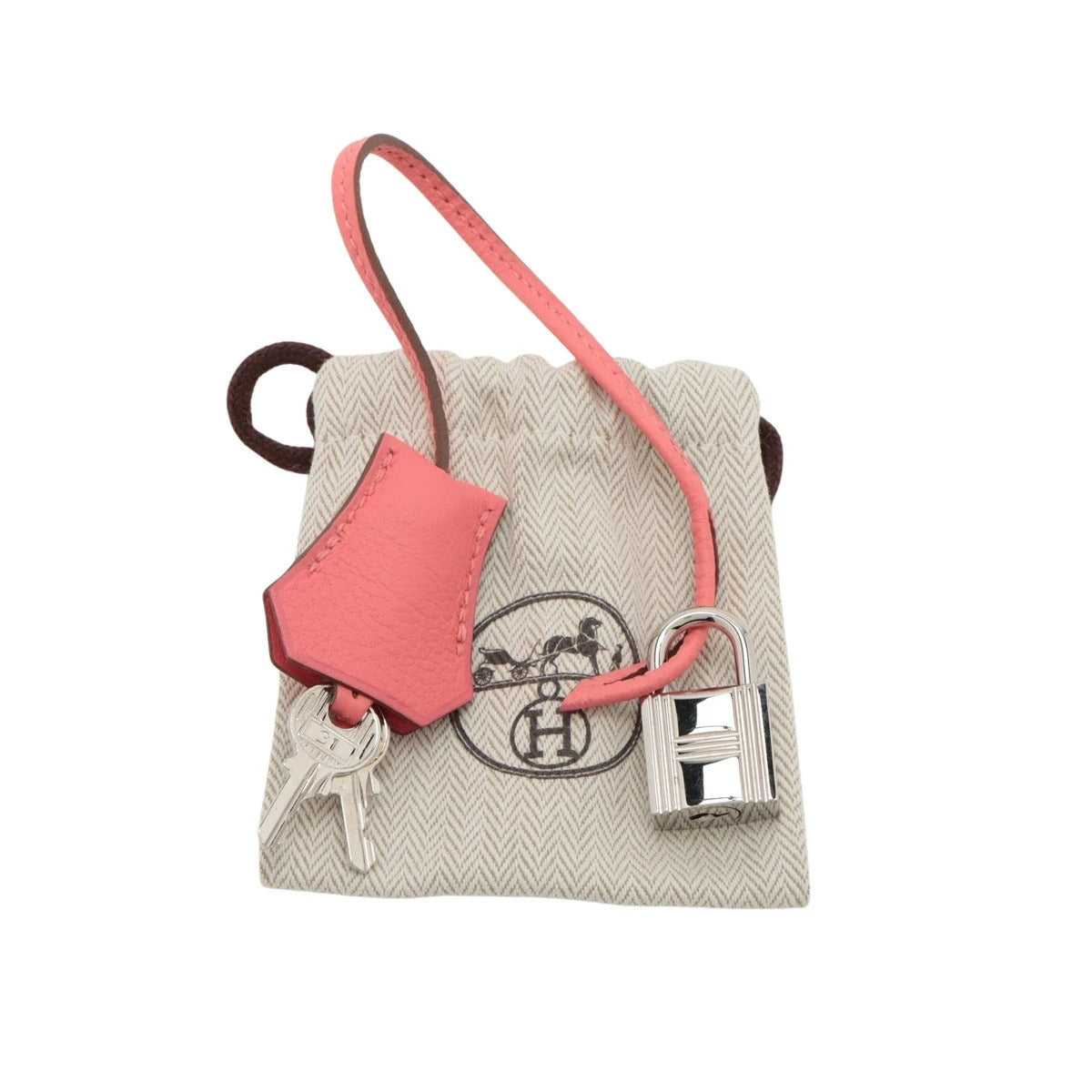 Pre-Loved Birkin Handbag Leather 30 with Palladium Hardware, Pink