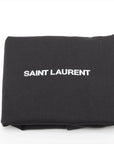 Pre-Loved Université Flat Crossbody Pouch Crossbody Bag Plain Canvas with Silver Hardware, Beige