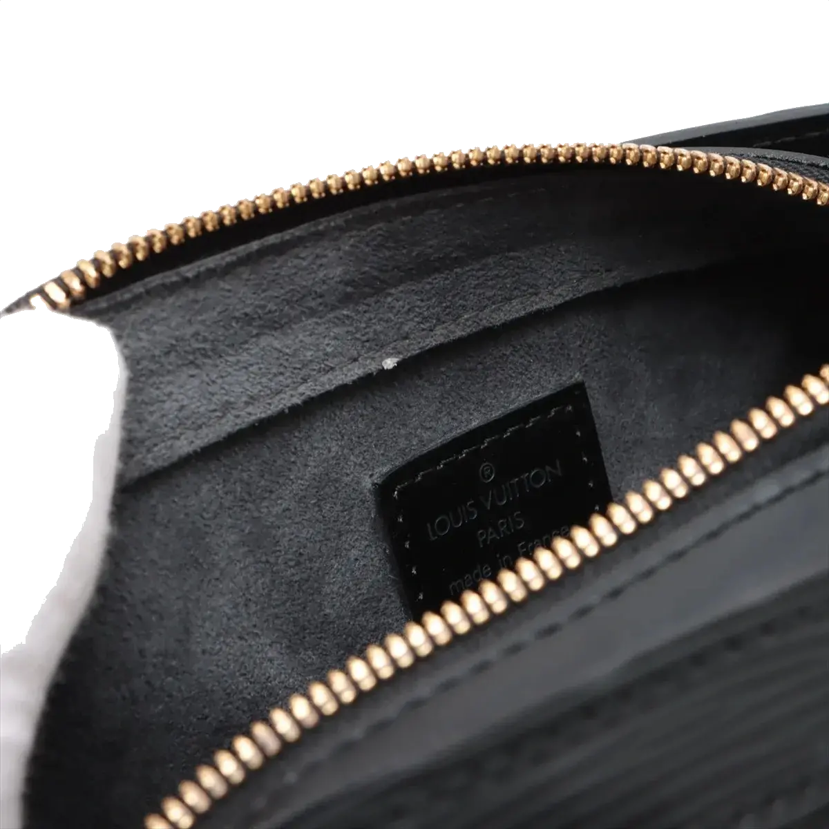 Pre-Loved Pont Neuf Handbag Leather PM with Gold Hardware, Black