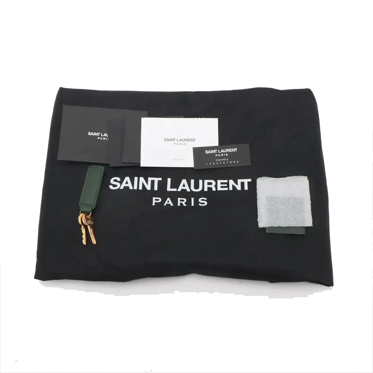 Pre-Loved Sac de Jour Tote Leather Small with Gold Hardware, Dark Green
