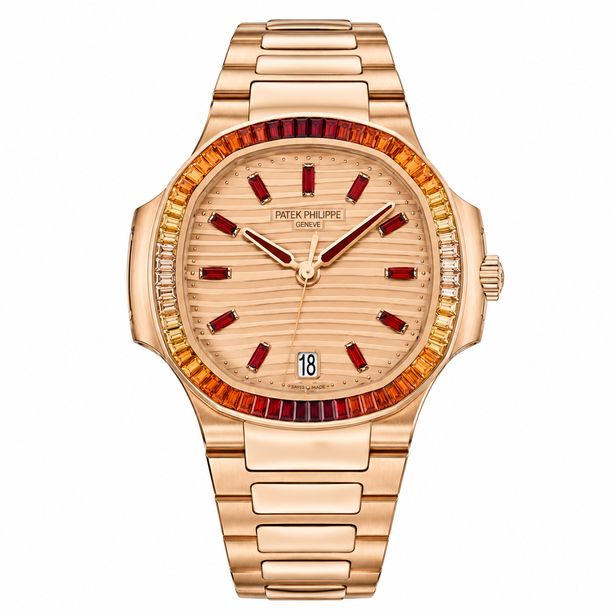 Pre-Loved Nautilus Ladies Joaillerie 7118/1300R-001