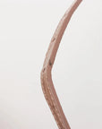 Pre-Loved Hourglass Handbag Crocodile Embossed Leather Small with Gold Hardware, Beige