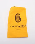Pre-Loved Saint Louis Tote Goyardine Coated Canvas PM with Silver Hardware, Navy