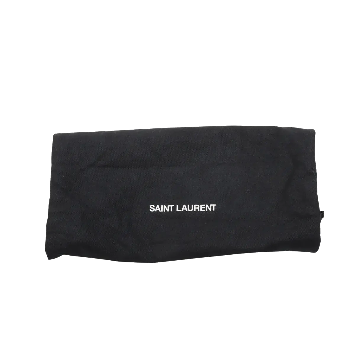 Pre-Loved Kate Chain Wallet Crossbody Bag Lipstick Print Leather Small with Gold Hardware, Black